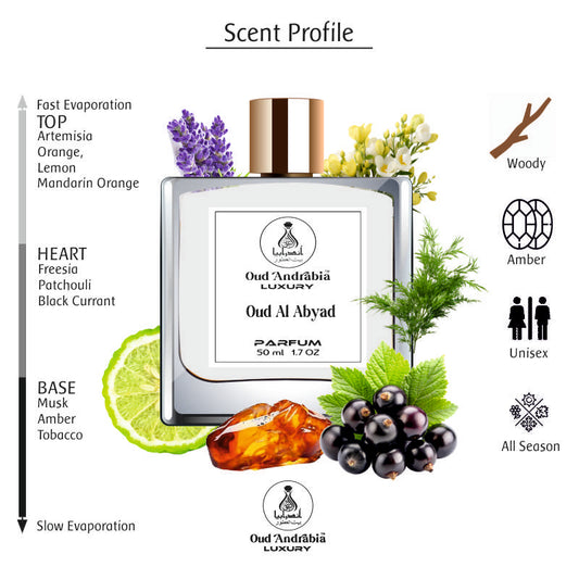 Oud Al Abyad (White Oud) EDP 50ml Men