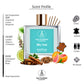 Silky Soul Perfume bottle with scent profile details on a white background
