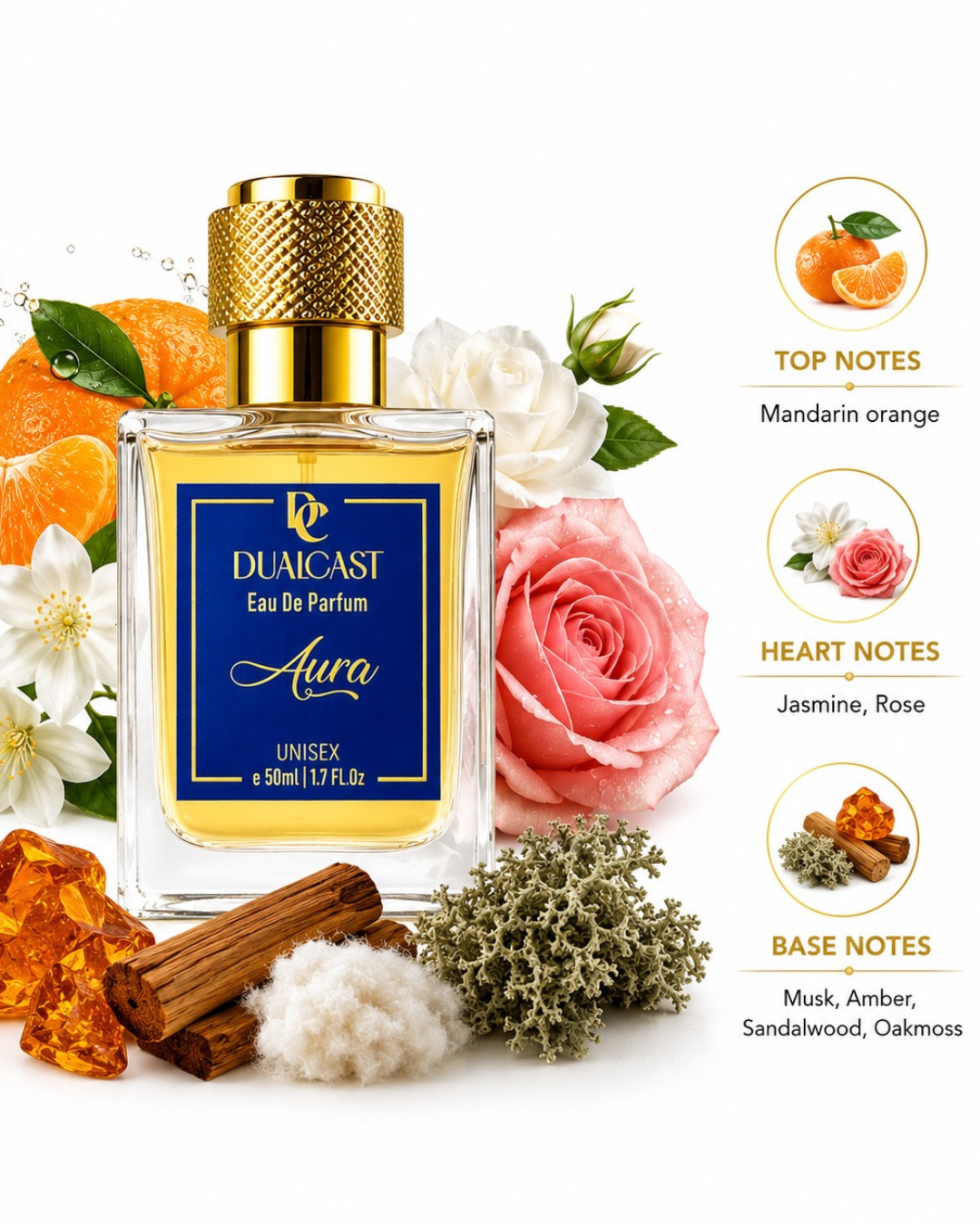 Aura | Long-Lasting Unisex Perfume | 50ml